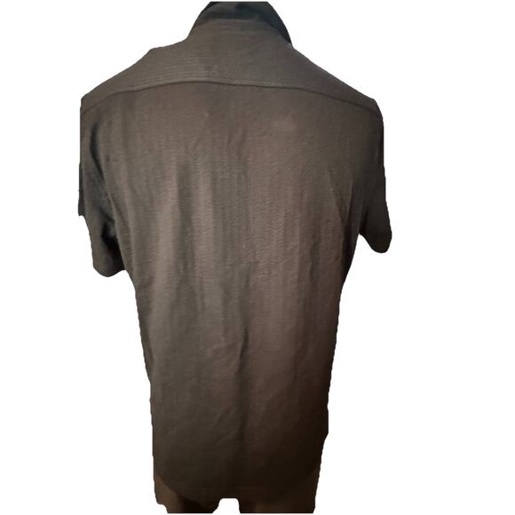 Men’s “The Vacay Shirt Sleeve Button Up” T Shirt Black Medium Goodfellow & Co - Picture 5 of 7
